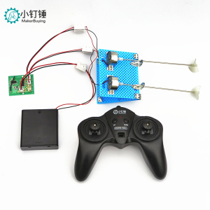 0030 双动力遥控船动力套件 SNP120 四通道遥控船 玩具船 4.8v/6v遥控拼装船 正反桨 两驱 创意diy玩具