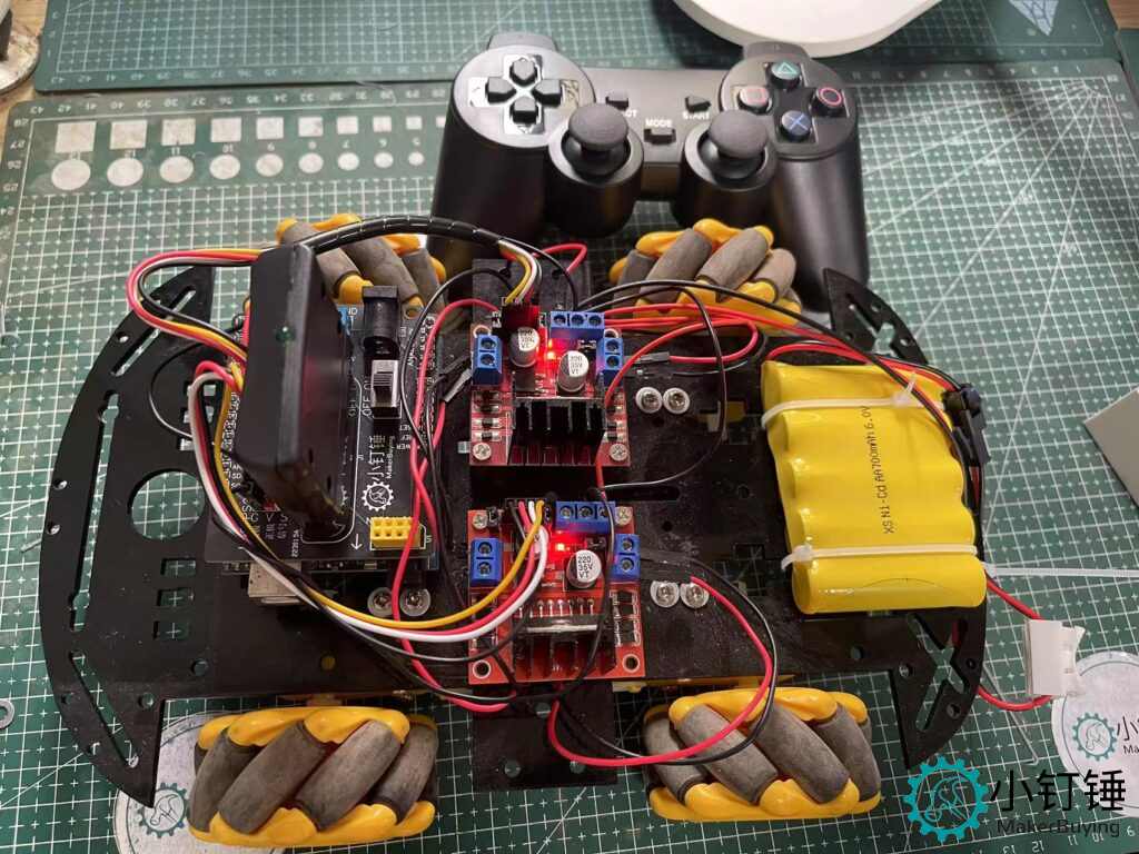 SNAR82 PS2亚克力麦克纳姆轮小车 说明书