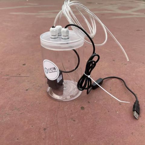 SR1 小钉锤手机壳专用水冷水箱1000毫升水泵套装循环瓶子罐子USB