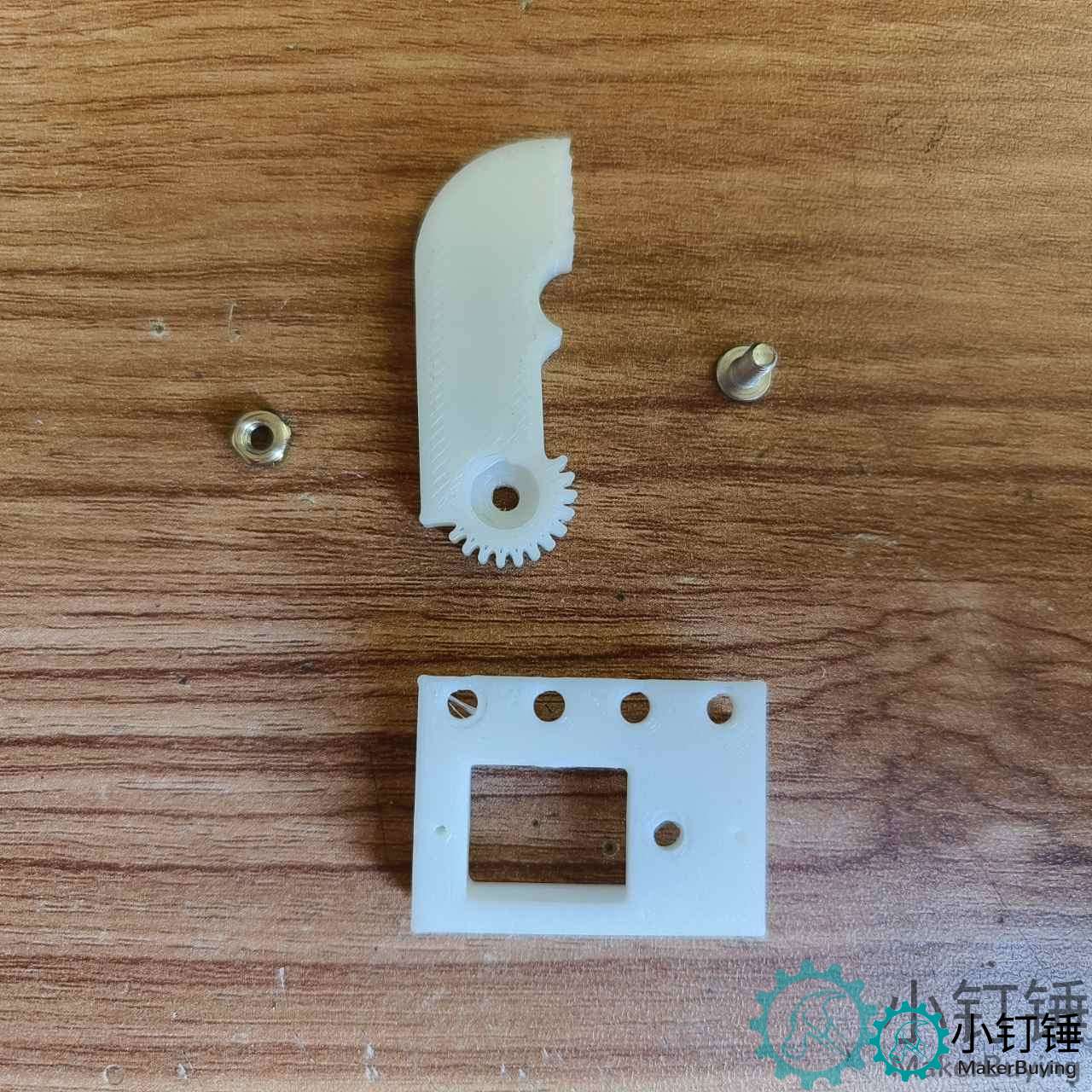 SNAM9200 2023四自由度机械臂3D打印白色  教程