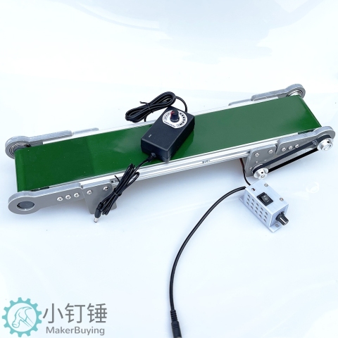 小钉锤带正反转传送带PVC暂停 科技制作升降电梯模型科普摩擦力实验XDC40
