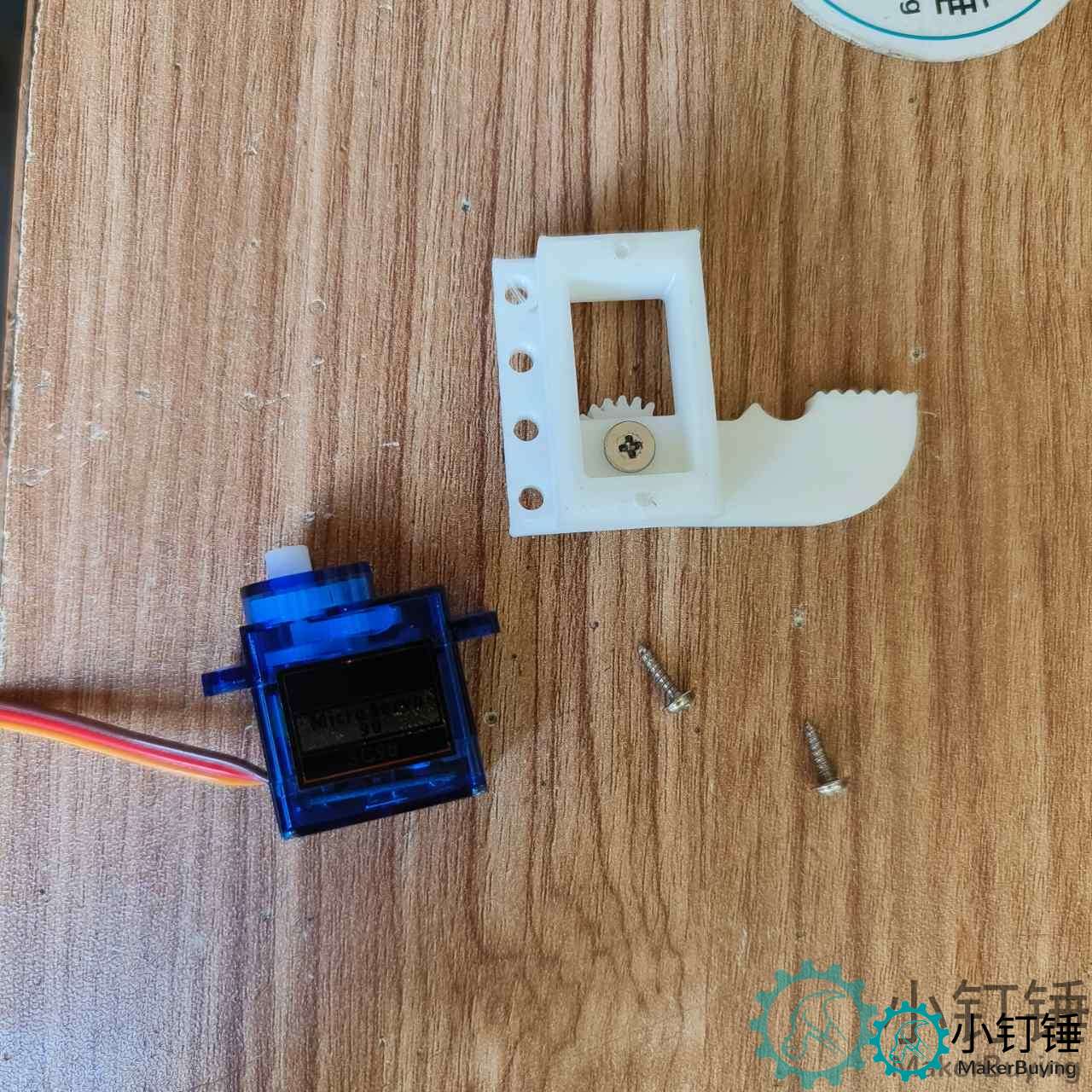 SNAM9200 2023四自由度机械臂3D打印白色  教程