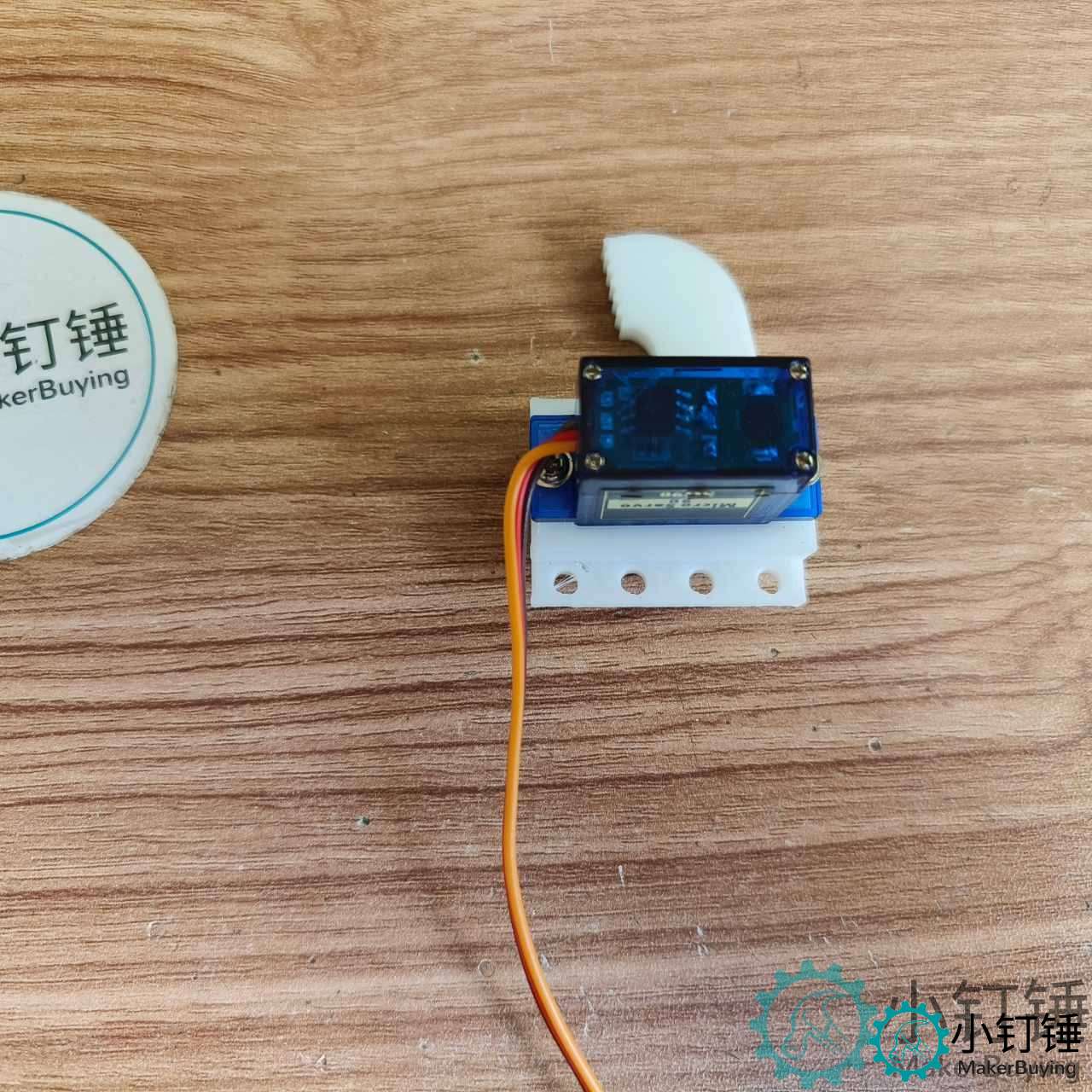 SNAM9200 2023四自由度机械臂3D打印白色  教程
