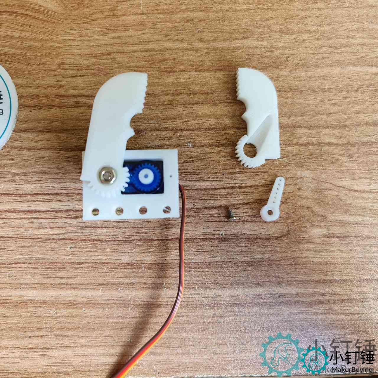 SNAM9200 2023四自由度机械臂3D打印白色  教程
