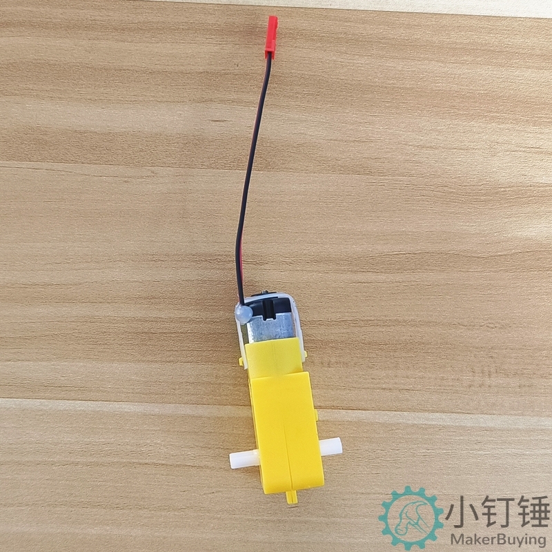 智能小车电机直流减速电机tt马达电机四驱玩具小车diy马达带JST线M389