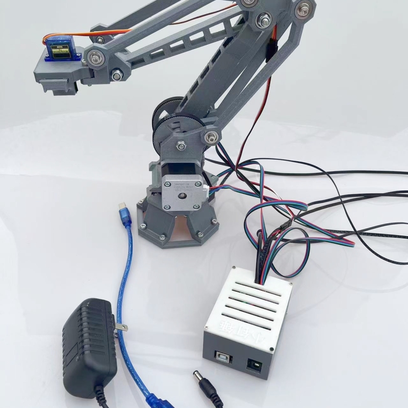 SNAM1 开源42步进电机机械臂机器人3D打印arduino CNC带控制板自动化创客工厂 - 小钉锤创客官网
