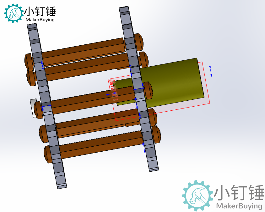 亚克力驱动轮安装教程