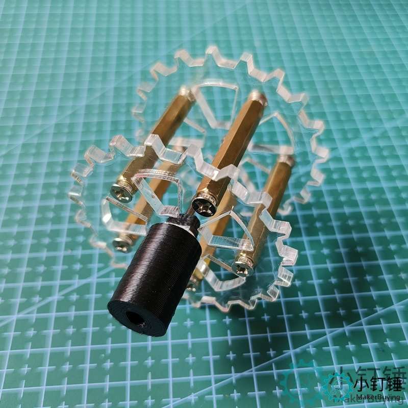 亚克力坦克驱动轮 履带车底盘主动轮 智能小车轮子 车轮 电机驱动轮3DX20