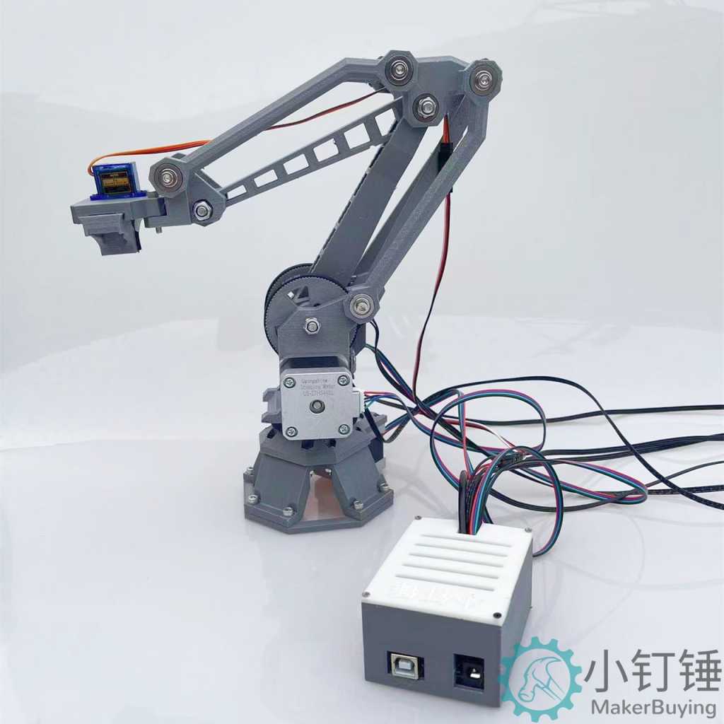 SNAM1 开源42步进电机机械臂机器人3D打印arduino CNC带控制板自动化创客工厂