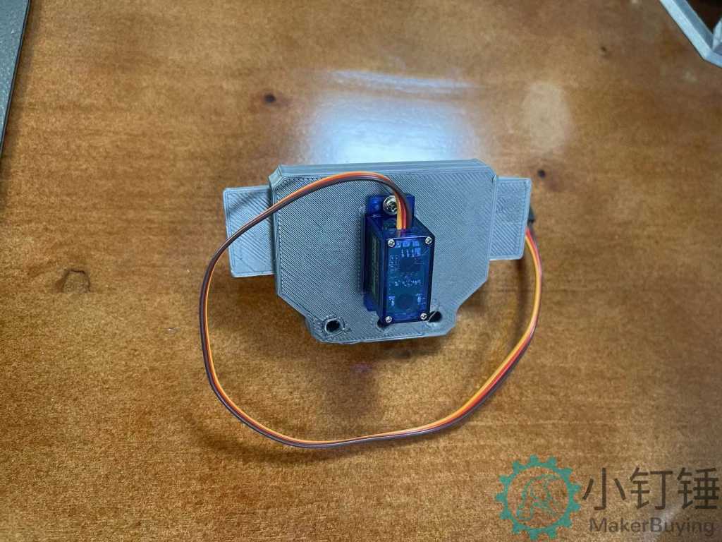 水平机械抓夹子SG90 SNM1 3D打印机器人爪 搬运