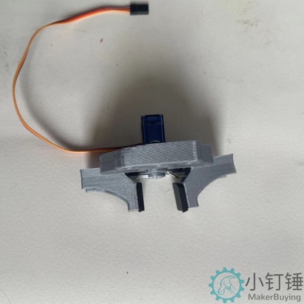 水平机械抓夹子SG90 SNM1 3D打印机器人爪 搬运