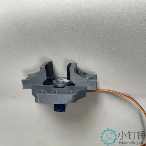 水平机械抓夹子SG90 SNM1 3D打印机器人爪 搬运