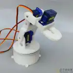 SNAM9200 2023四自由度机械臂3D打印白色  教程
