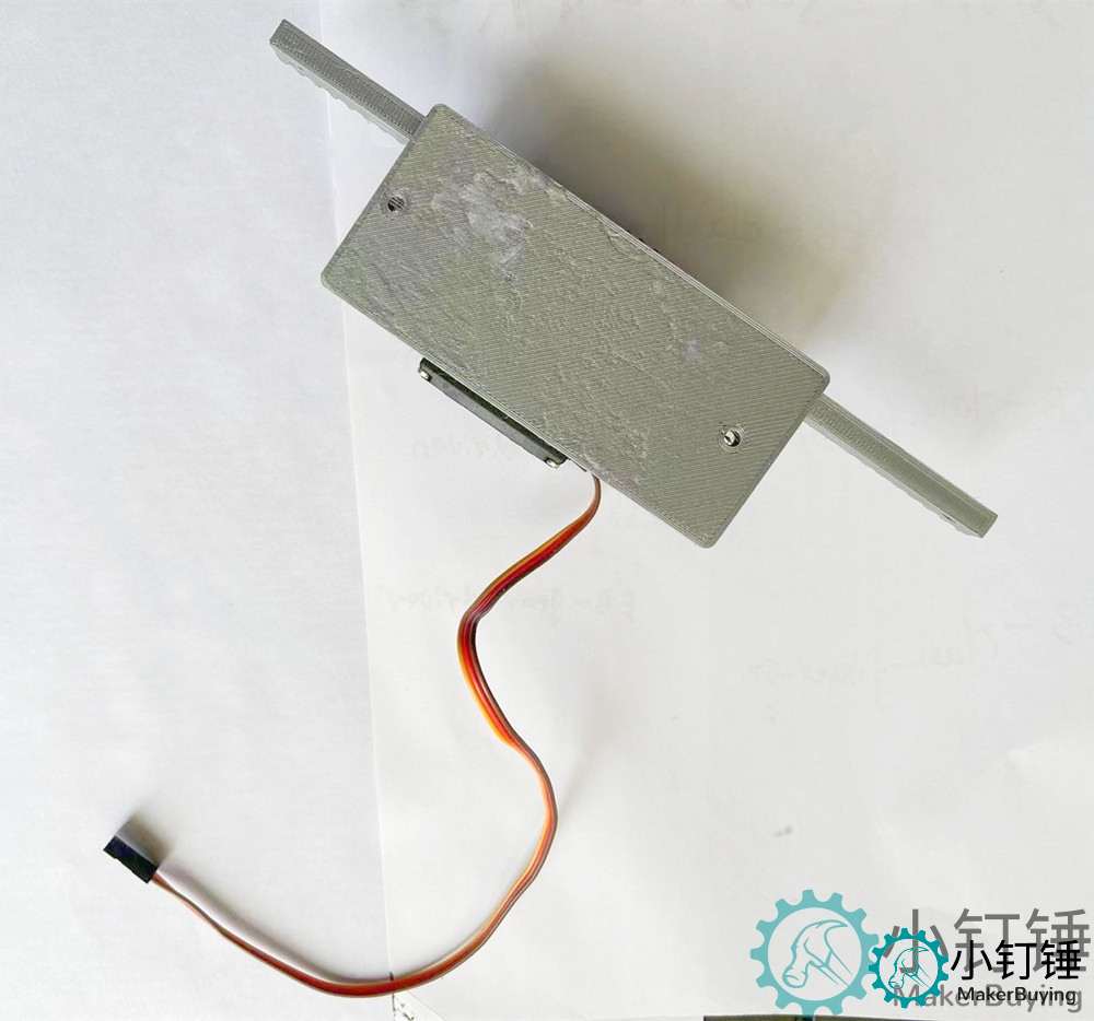 MG996舵机推杆装置 推进 推进齿条 3D打印 工程学结构 力学结构 3DX5