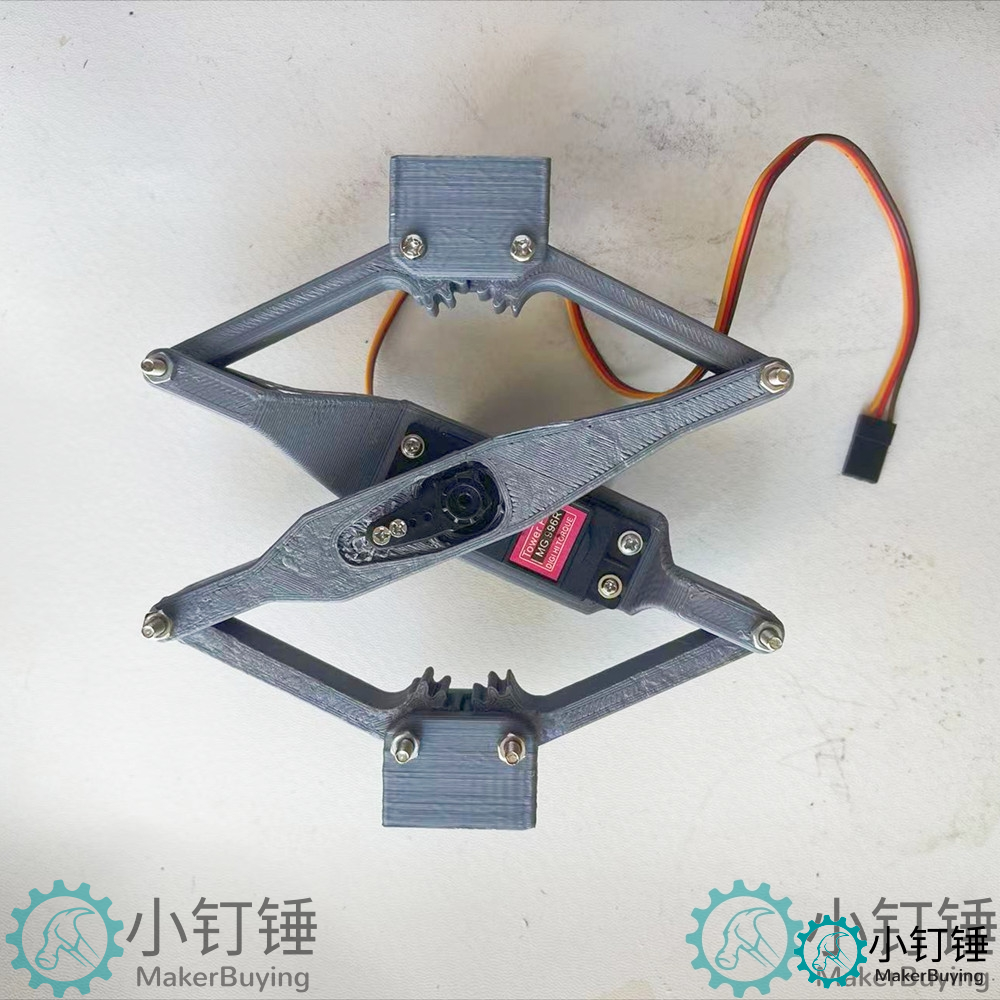 3D33 mg996舵机推举装置安装教程