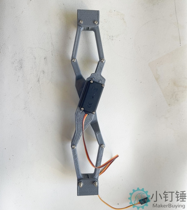 3D打印推杆装置 举高 机械 升降电动 mg996舵机 科普 科学探索 3D33
