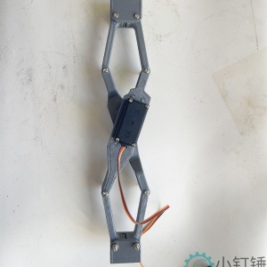 3D打印推杆装置 举高 机械 升降电动 mg996舵机 科普 科学探索 3D33