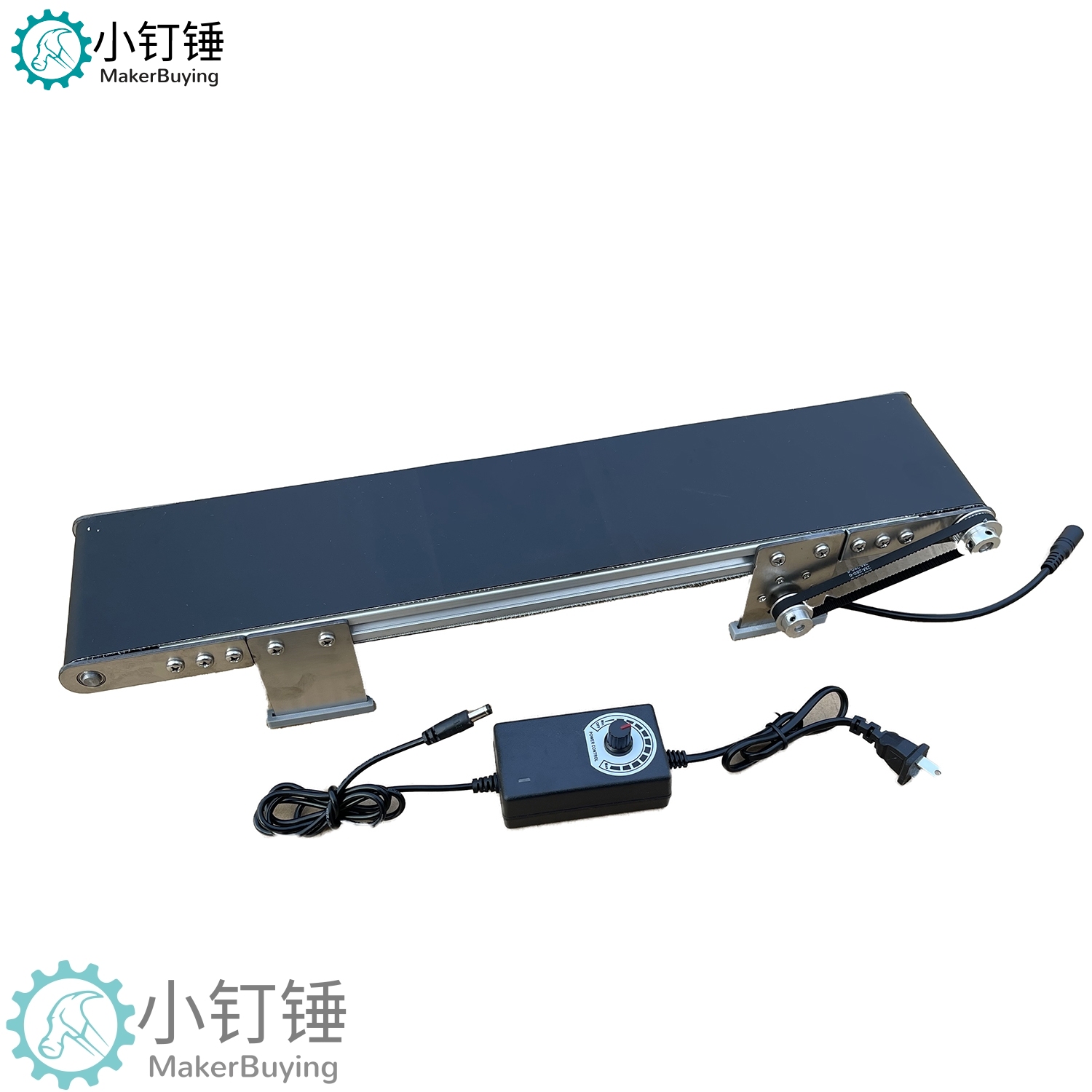 金属桌面传送带流水线小型输送机学生摩檫力实验科技创新学习 ZDH7