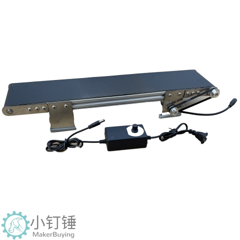 金属桌面传送带流水线小型输送机学生摩檫力实验科技创新学习 ZDH7