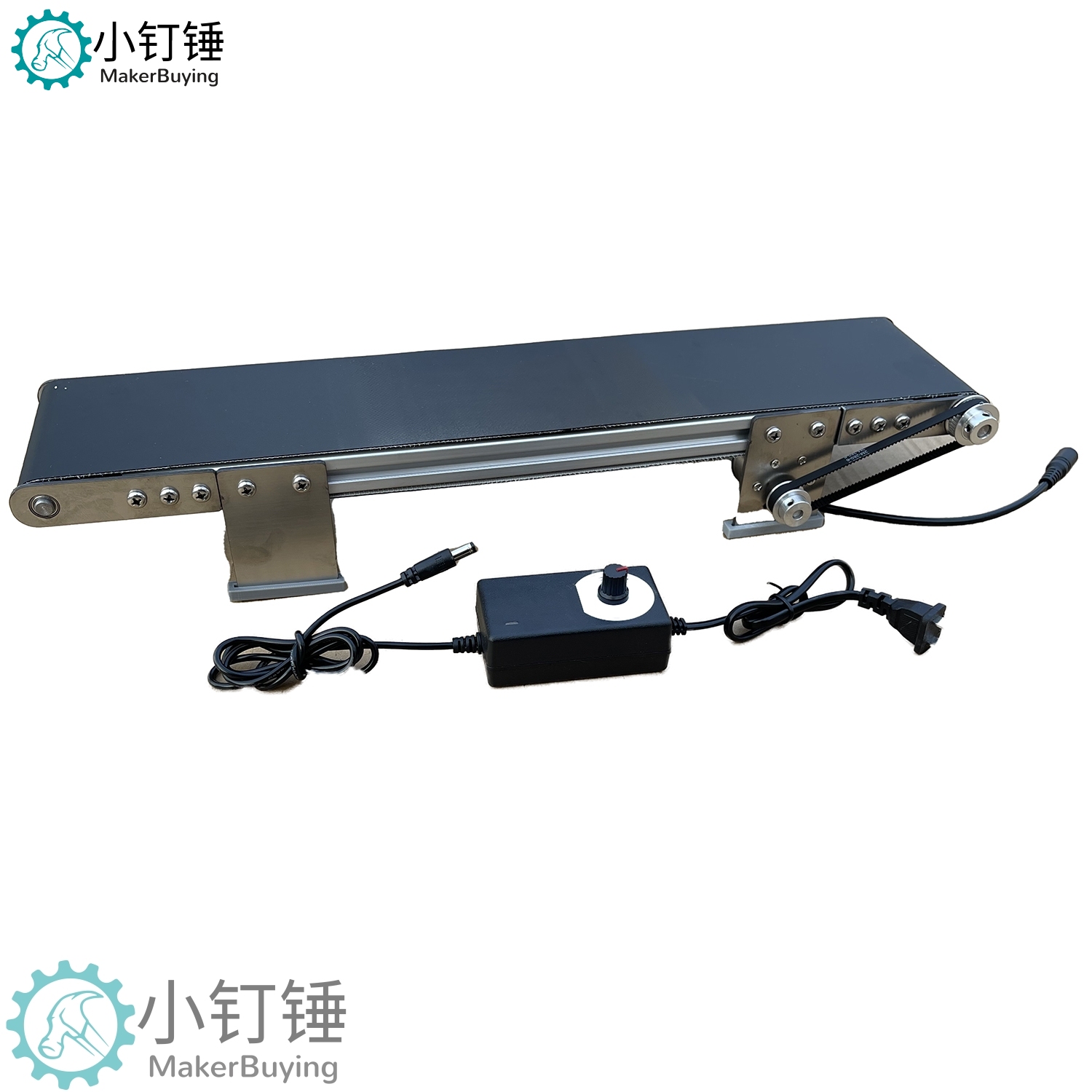 金属桌面传送带流水线小型输送机学生摩檫力实验科技创新学习 ZDH7