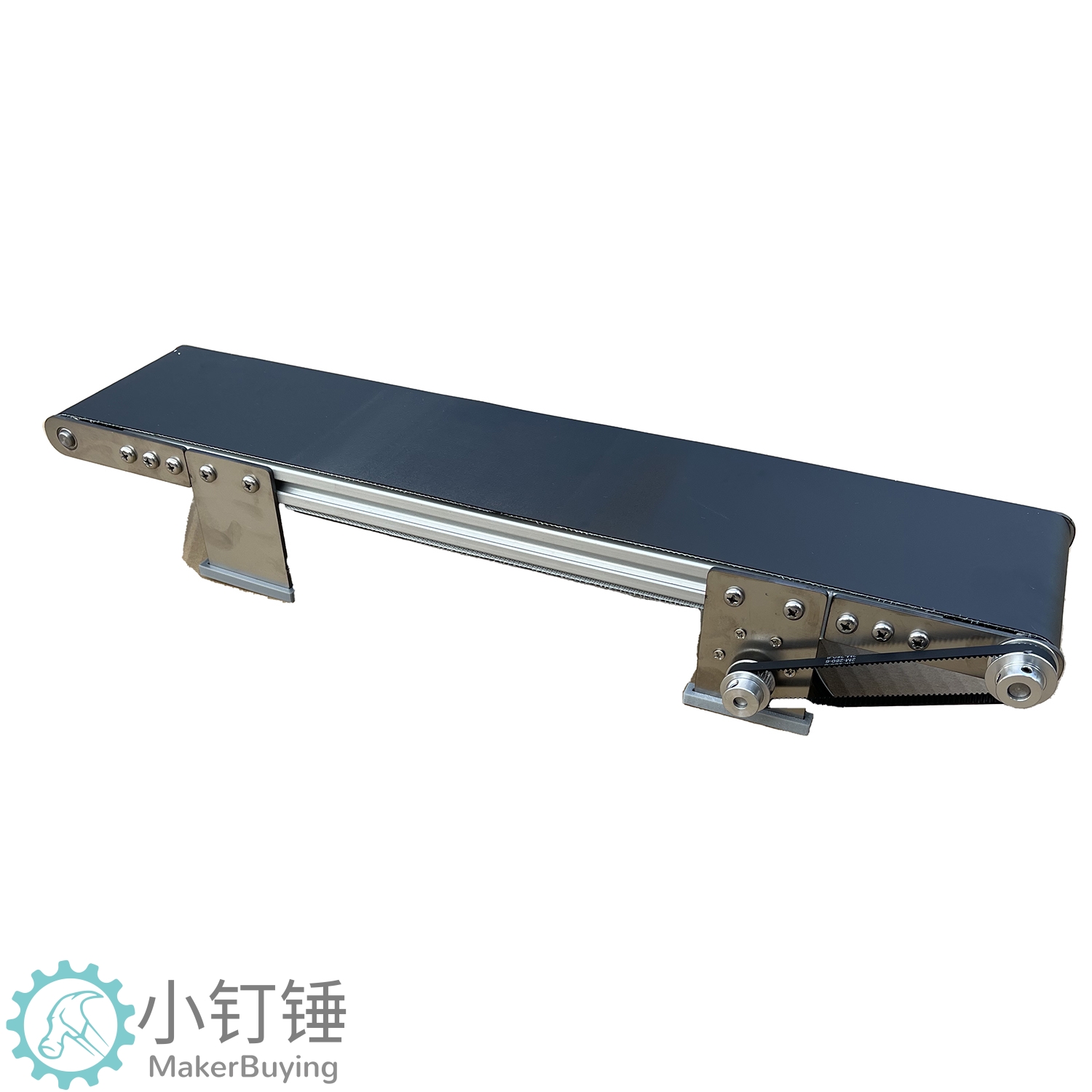 金属桌面传送带流水线小型输送机学生摩檫力实验科技创新学习 ZDH7