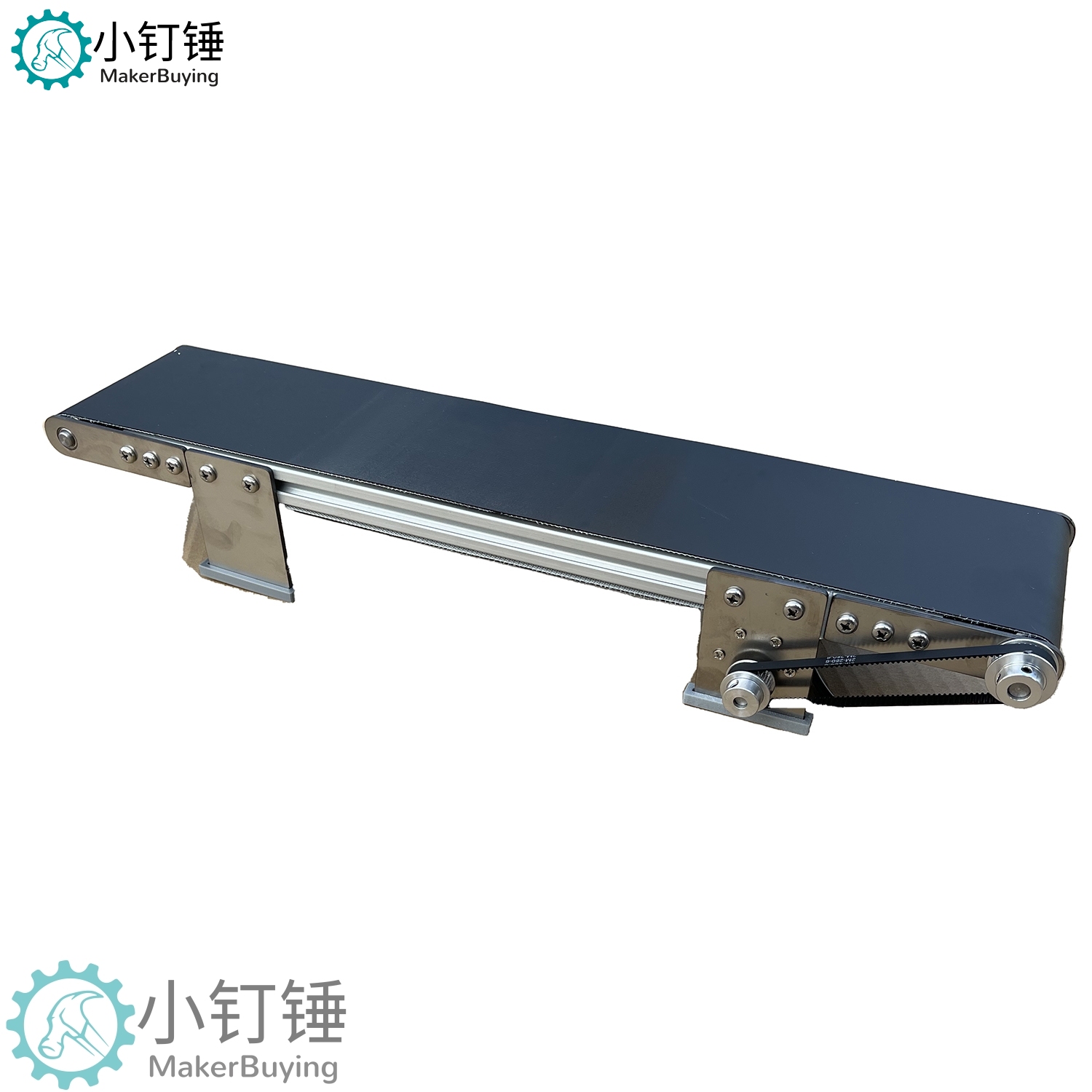 金属桌面传送带流水线小型输送机学生摩檫力实验科技创新学习 ZDH7