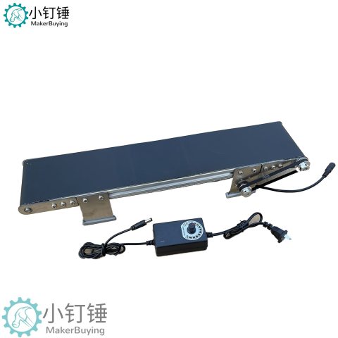 金属桌面传送带流水线小型输送机学生摩檫力实验科技创新学习 ZDH7