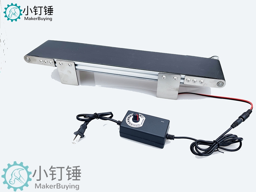 金属桌面传送带流水线小型输送机学生摩檫力实验科技创新学习 ZDH7