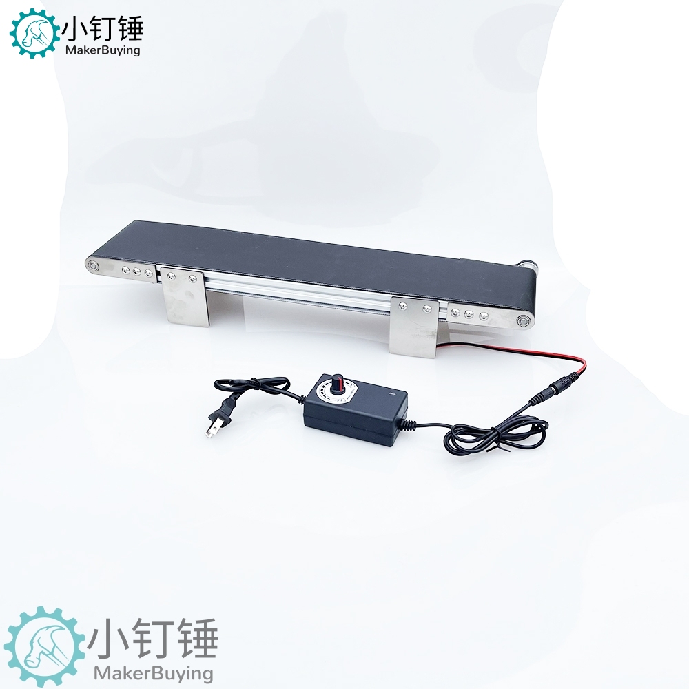 金属桌面传送带流水线小型输送机学生摩檫力实验科技创新学习 ZDH7