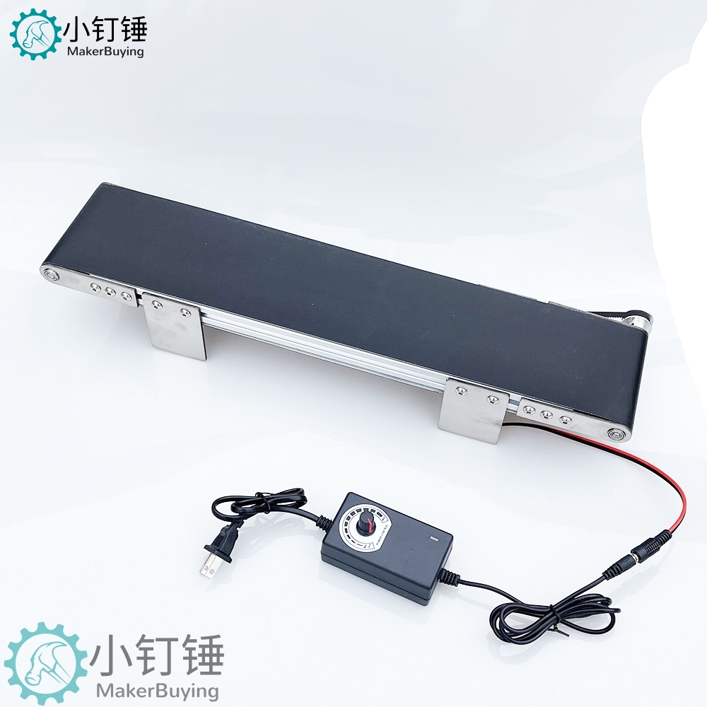 金属桌面传送带流水线小型输送机学生摩檫力实验科技创新学习 ZDH7