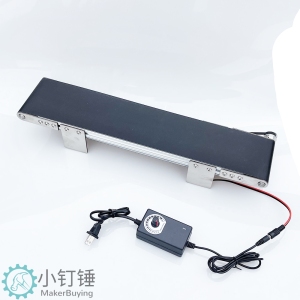 金属桌面传送带流水线小型输送机学生摩檫力实验科技创新学习 ZDH7