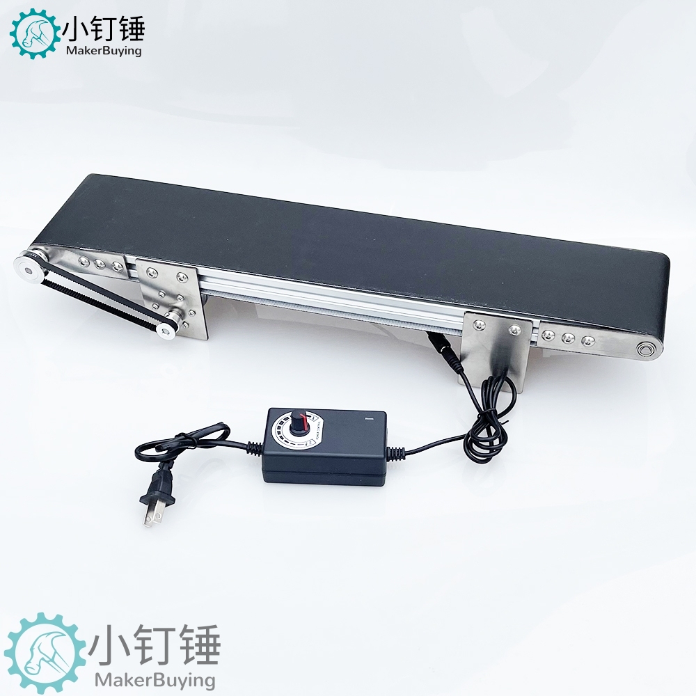 金属桌面传送带流水线小型输送机学生摩檫力实验科技创新学习 ZDH7