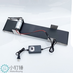金属桌面传送带流水线小型输送机学生摩檫力实验科技创新学习 ZDH7
