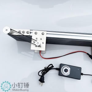 金属桌面传送带流水线小型输送机学生摩檫力实验科技创新学习 ZDH7