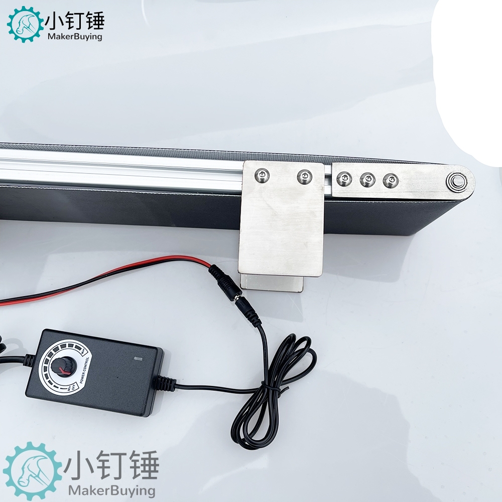 金属桌面传送带流水线小型输送机学生摩檫力实验科技创新学习 ZDH7