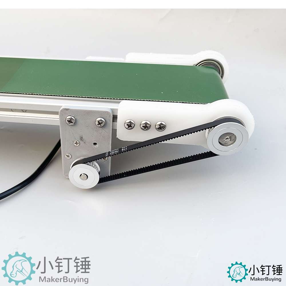 升级版小型桌面传送带流水线输送机PP塑料PVC自动化摩檫力实验科技创新学习 ZDH9