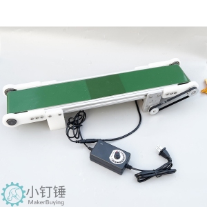 升级版小型桌面传送带流水线输送机PP塑料PVC自动化摩檫力实验科技创新学习 ZDH9