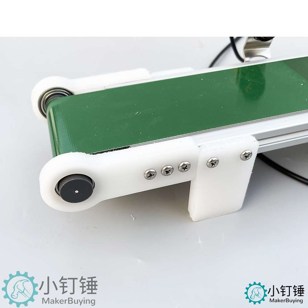 带光电计数小型桌面传送带流水线输送机PP塑料自动化摩檫力实验科技创新学习 ZDH8
