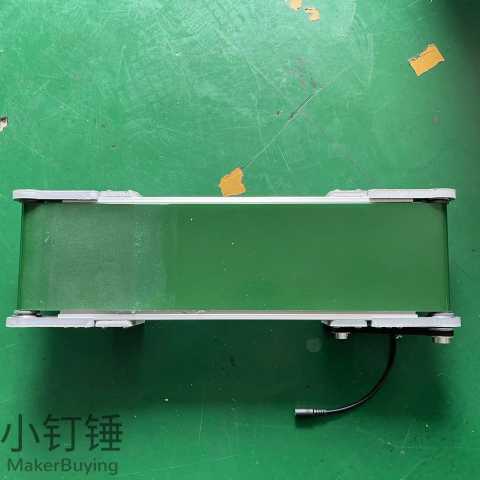14*50cm小型桌面传送带流水线小型输送机学生摩檫力实验科技创新学习 ZDH10