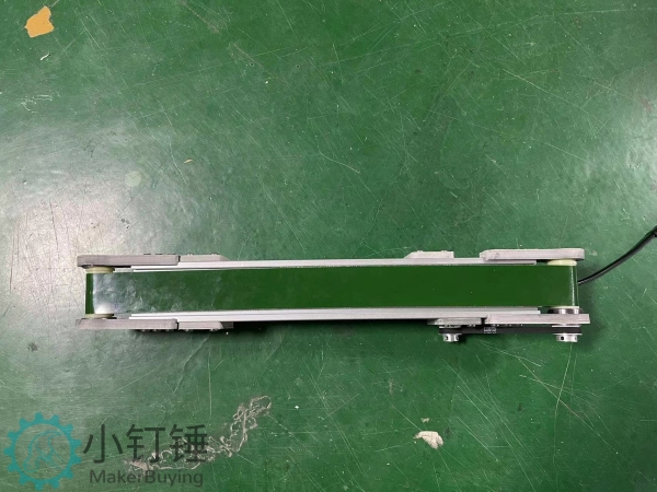 6*50cm小型桌面传送带流水线小型输送机学生摩檫力实验科技创新学习 ZDH11