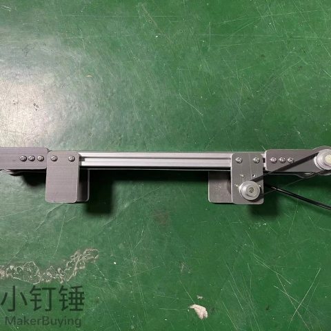 传送带定制-小型桌面传送带流水线小型输送机学生摩檫力实验科技创新学习 ZDH11