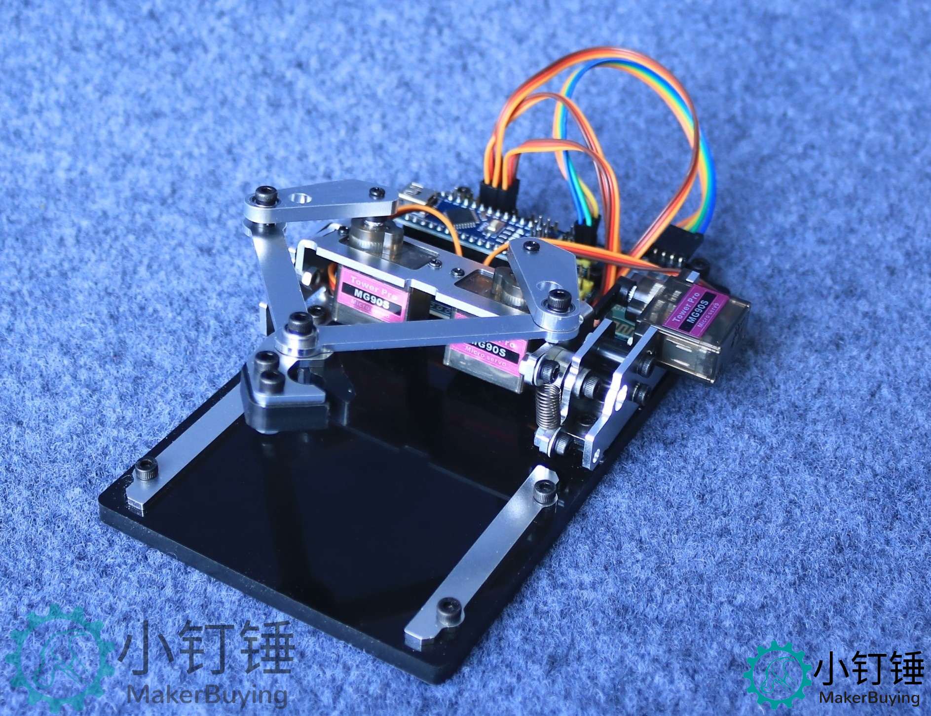 SNAR92 Arduino画板机械手 创客diy 大中学生编程学习套件 画画机 绘图机