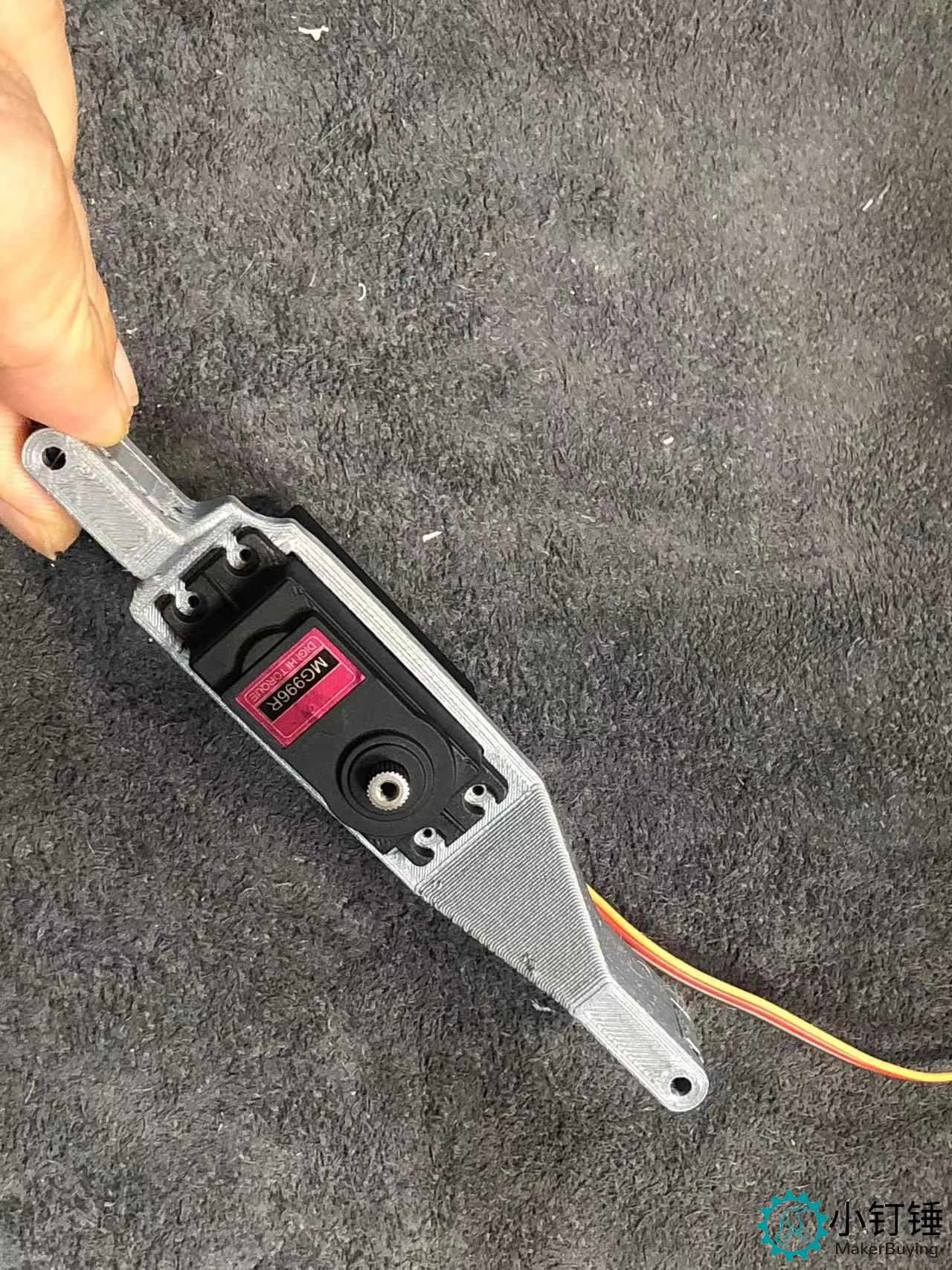 3D33 mg996舵机推举装置安装教程