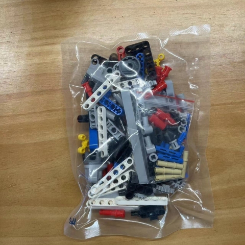 SNP14 积木带悬挂后轮差速驱动零件包不含马达电池小颗粒科技积木MOC模型