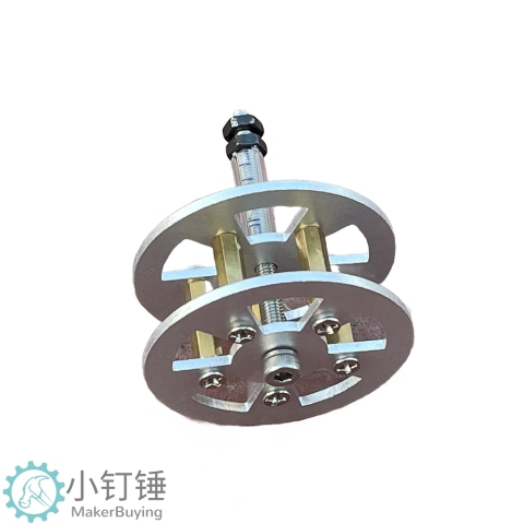0022金属拼装坦克承重轮SNT4 履带车机器人铝合金阳极氧化积木