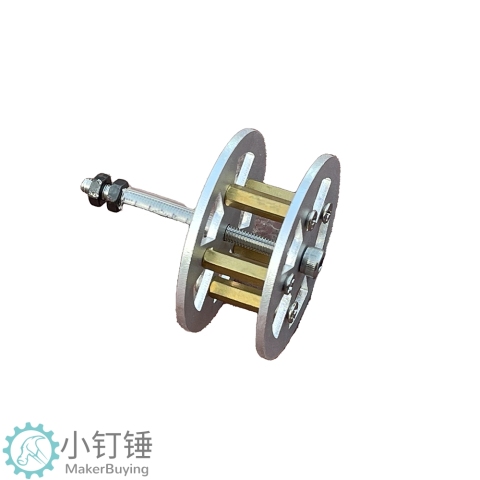 0022金属拼装坦克承重轮SNT4 履带车机器人铝合金阳极氧化积木