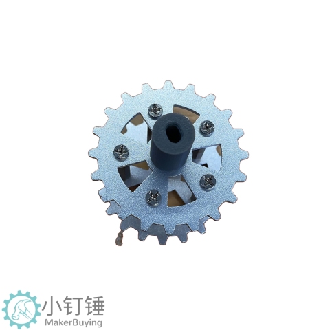 0023金属拼装坦克驱动轮SNT5 TT马达联轴器履带车机器人铝合金阳极氧化积木