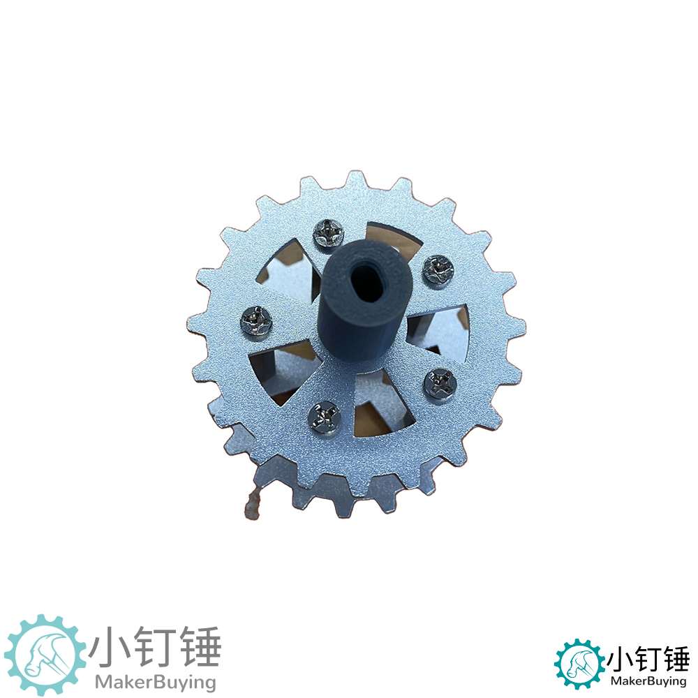 0023金属拼装坦克驱动轮SNT5 TT马达联轴器履带车机器人铝合金阳极氧化积木