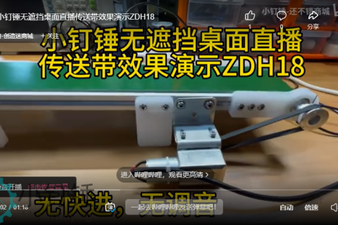 小钉锤传送带流水线直播卖货用下面无遮挡