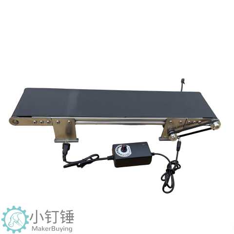 12*50金属桌面传送带流水线小型输送机学生摩檫力实验自动化科技 ZDH20
